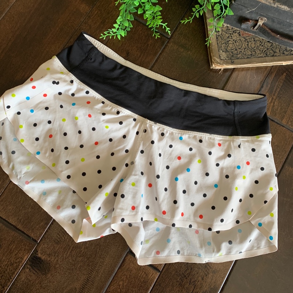 Lululemon Speed Short RARE Sea Wheeze Size 4